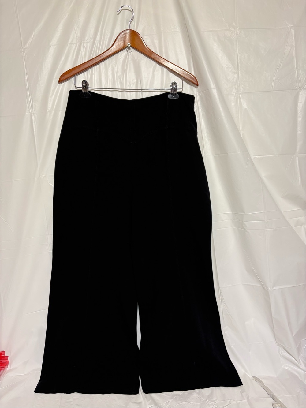 cinq a sept Black Wide-Leg High-Waist Pants